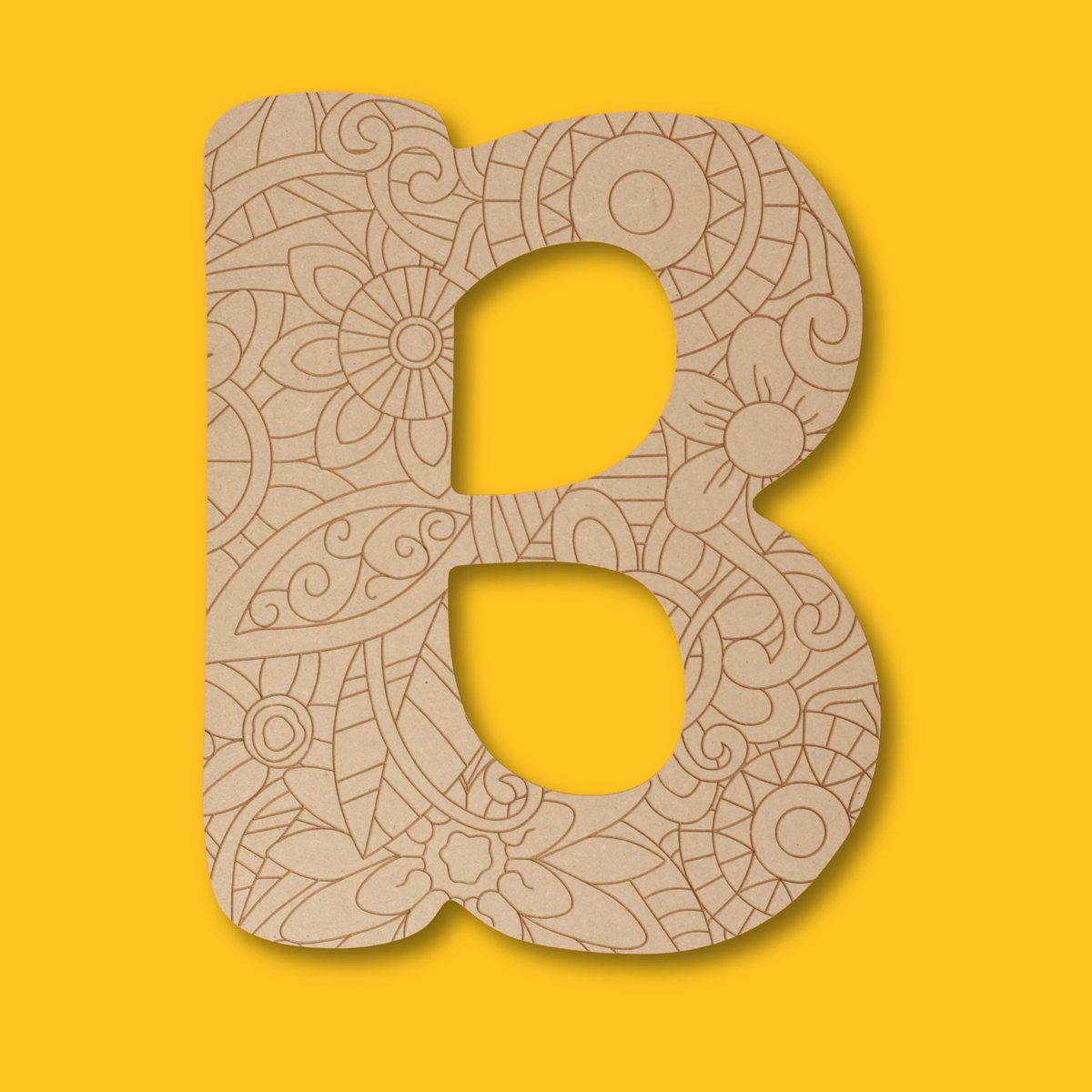 Statement Maker Letters & Numbers Engraved Art Board