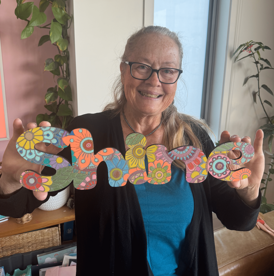 UGC photo for "Jolly Tangle" Christmas Engraved Circle Art Board