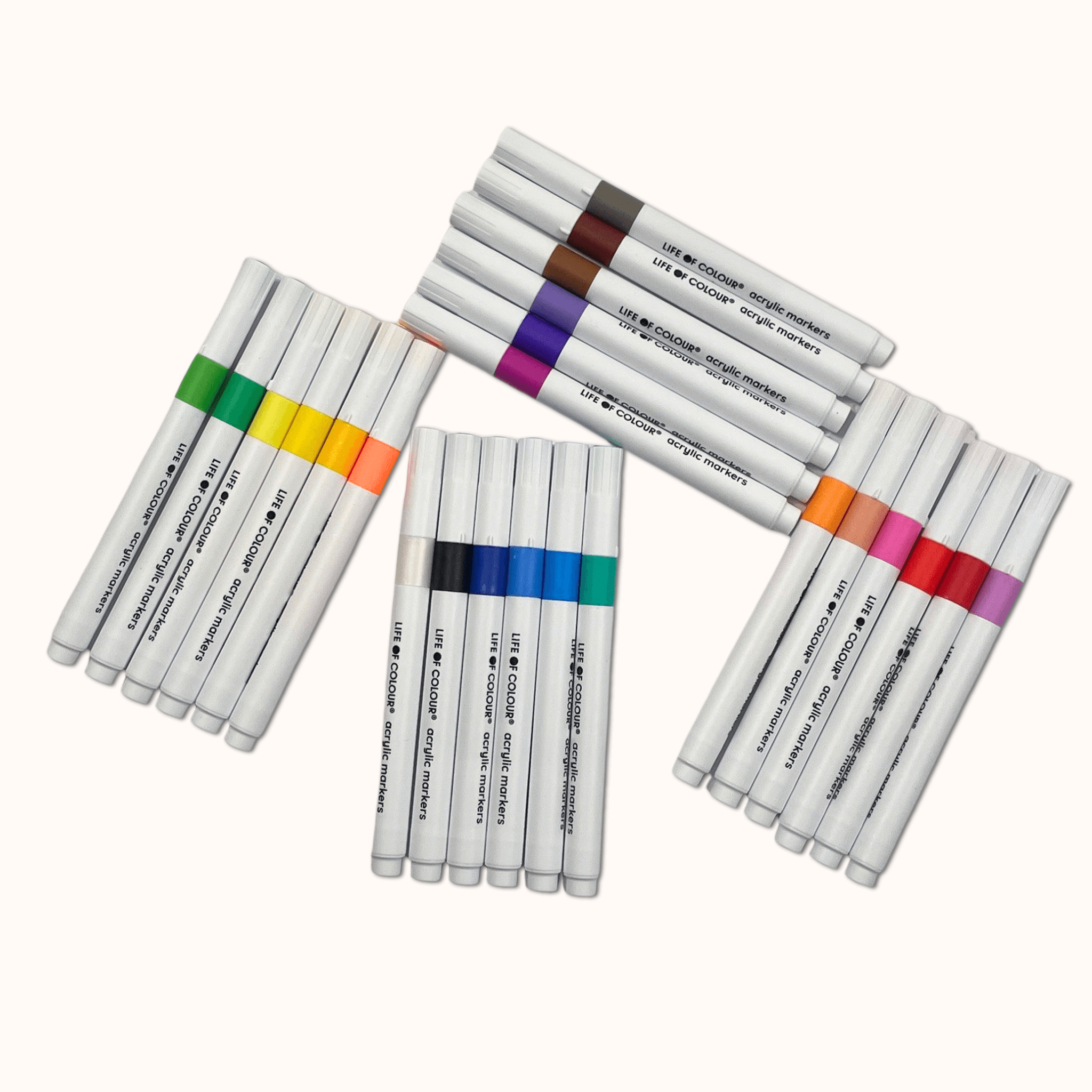 Acrylic Markers - Classic Colours - Set of 24