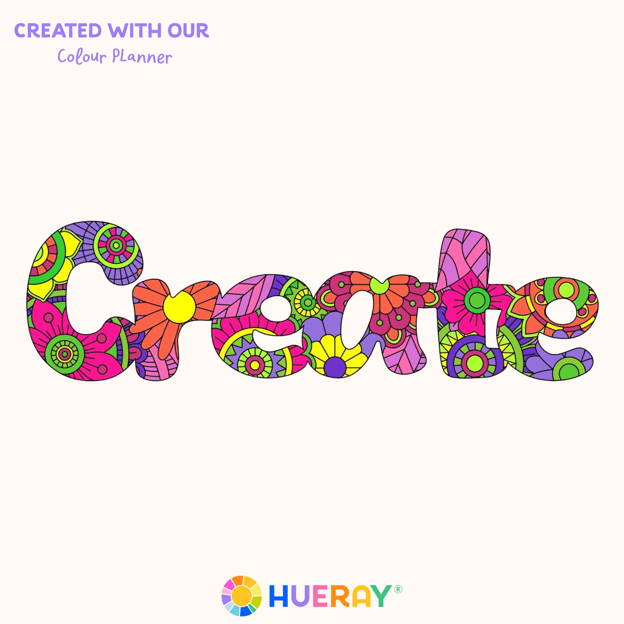 “Create” Engraved MDF Art Board