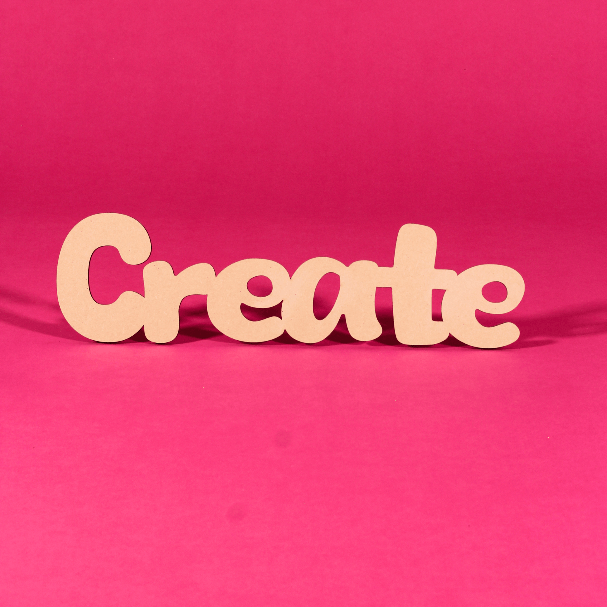 “Create” Blank MDF Art Board