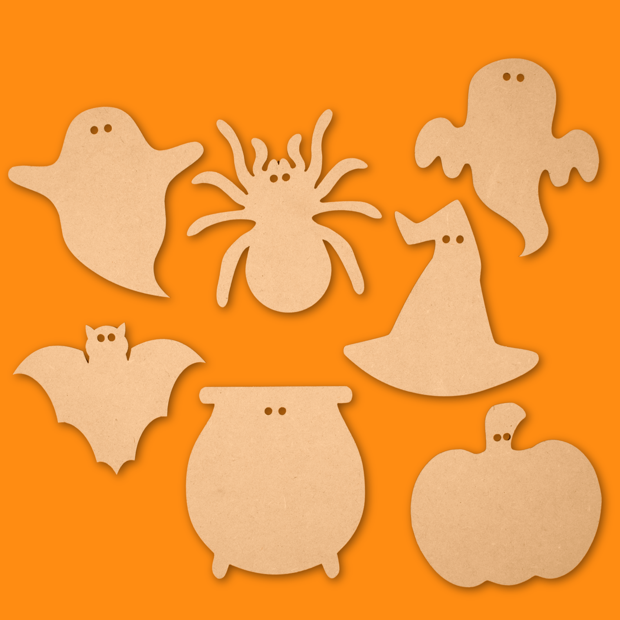 Creep It Crafty – Halloween Bunting Shapes - set of 7