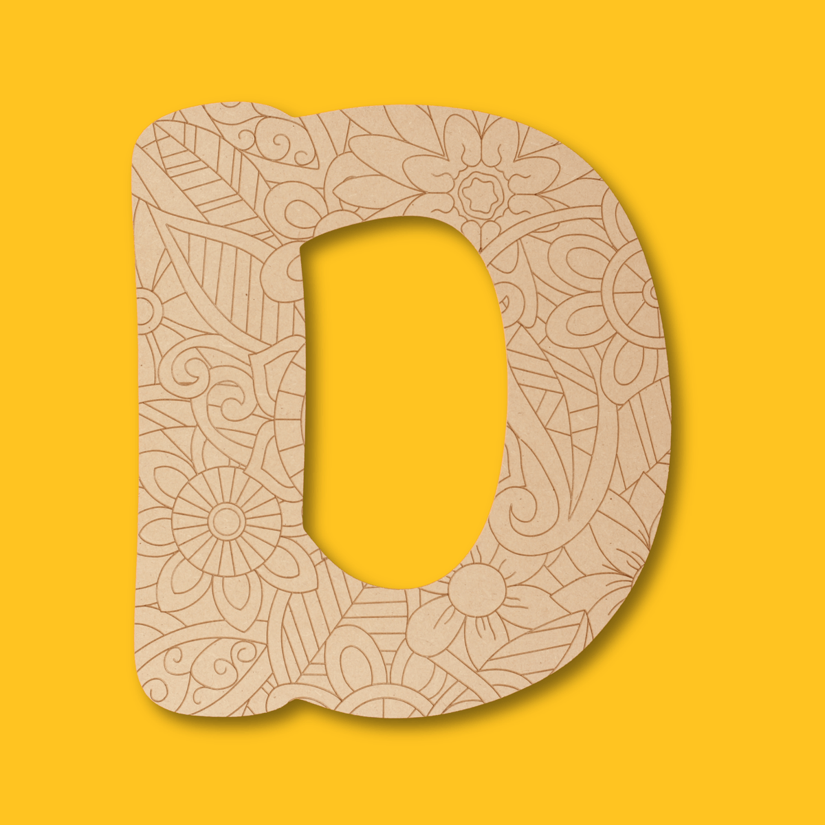 Statement Maker Letters & Numbers Engraved Art Board