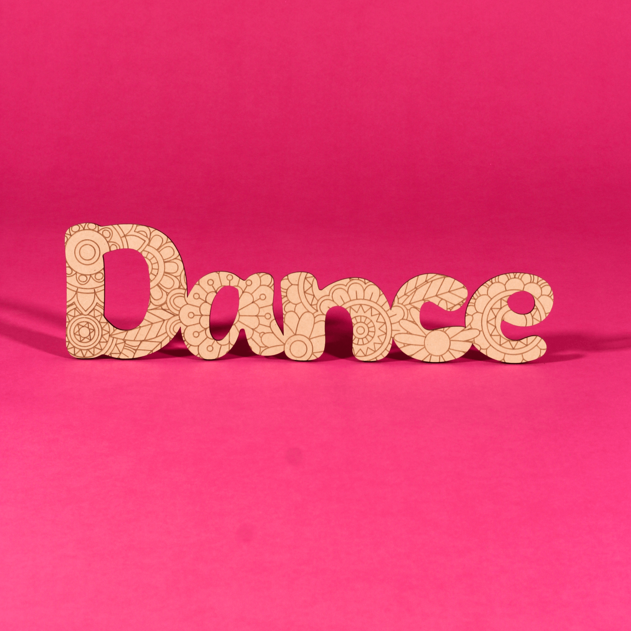 “Dance” Engraved MDF Art Board