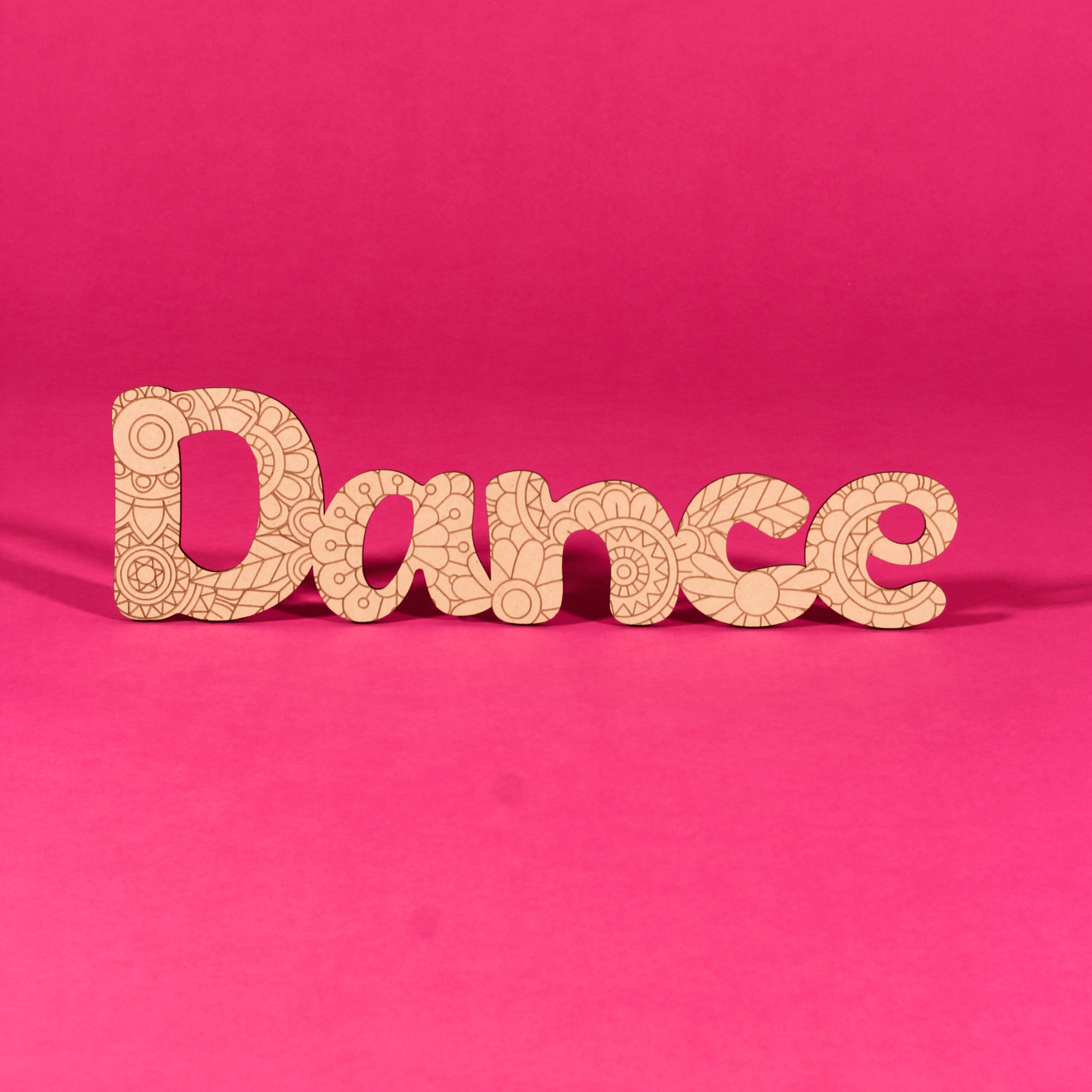 “Dance” Engraved MDF Art Board