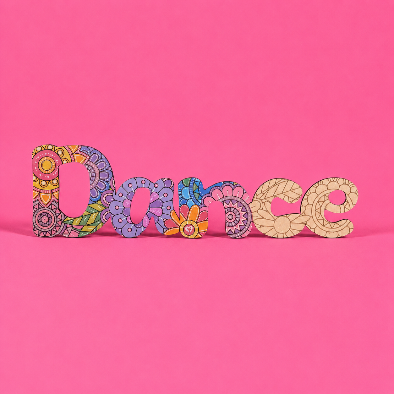 “Dance” Engraved MDF Art Board