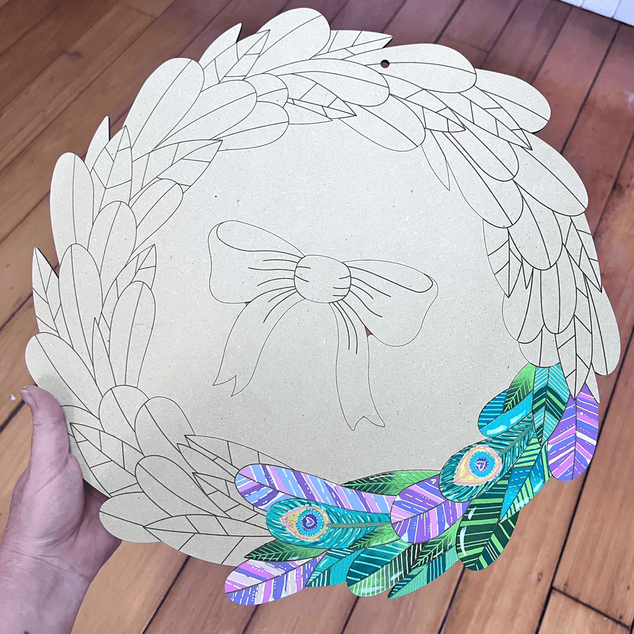 UGC photo for Easter Jumble Engraved Wreath