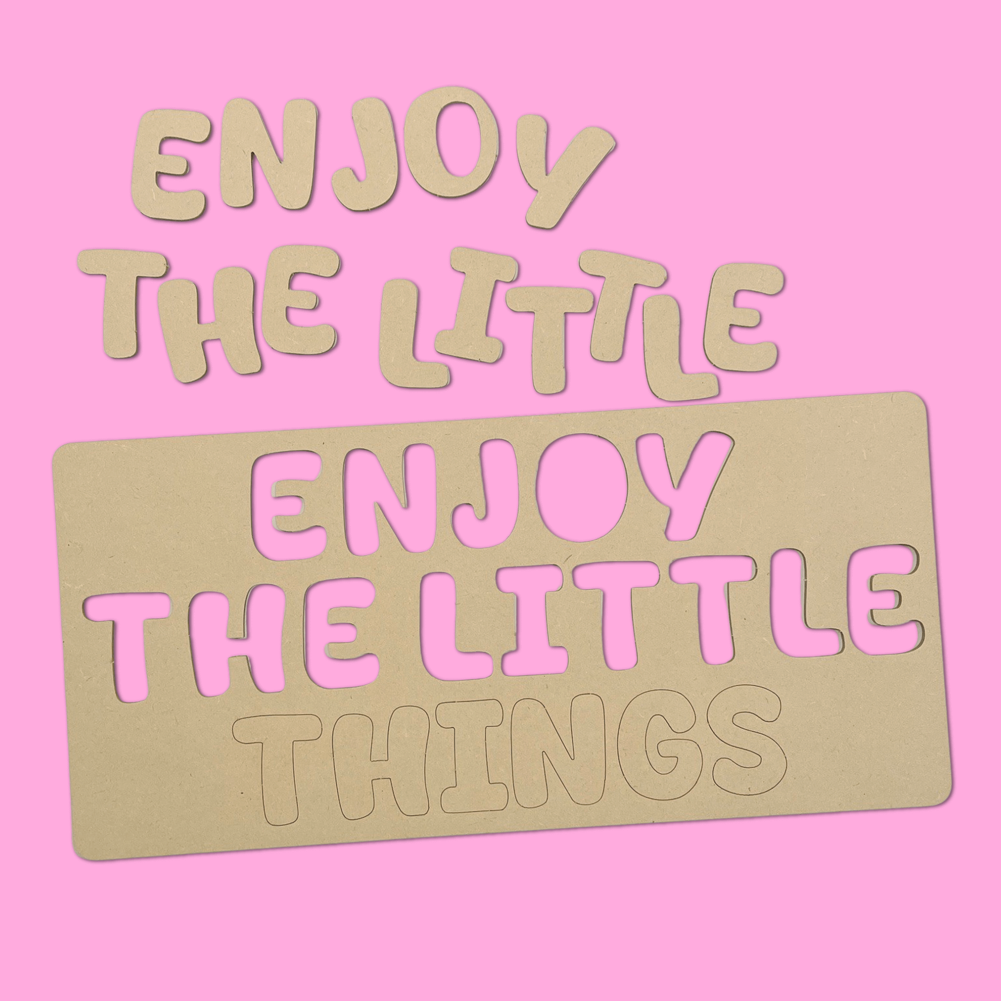 Enjoy The Little Things Quote