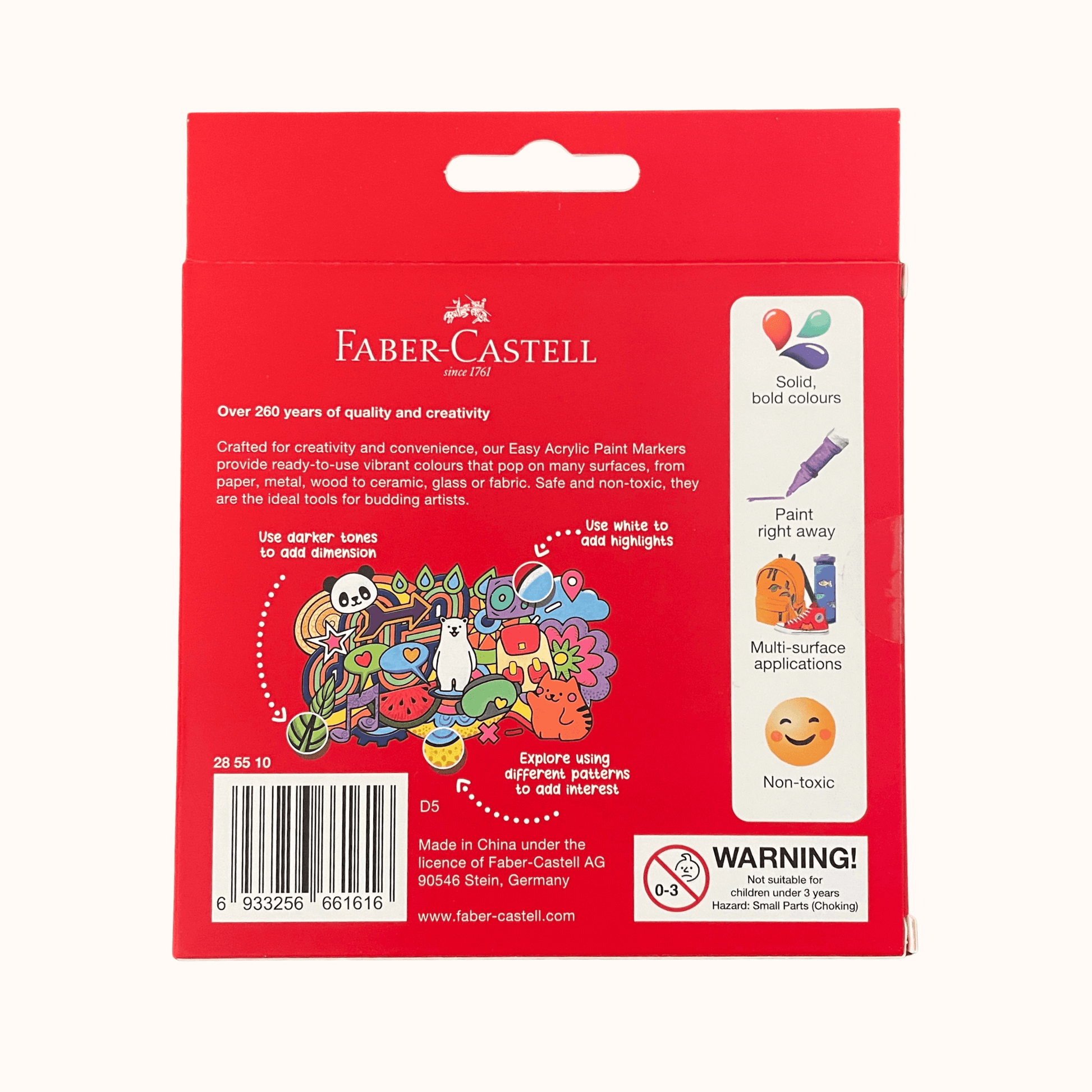 Easy Acrylic Markers 10 Pack