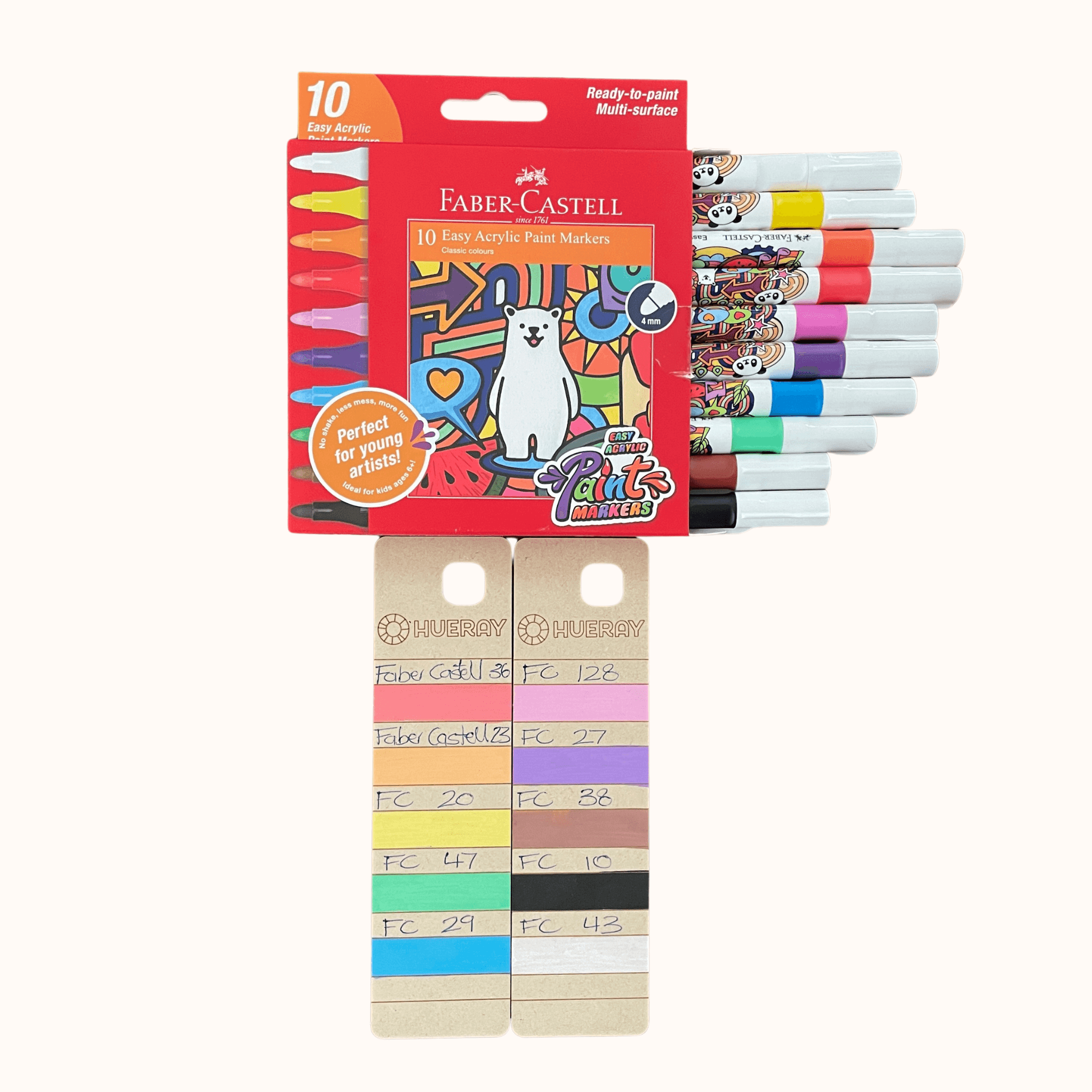Easy Acrylic Markers 10 Pack