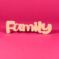 “Family” Blank MDF Art Board