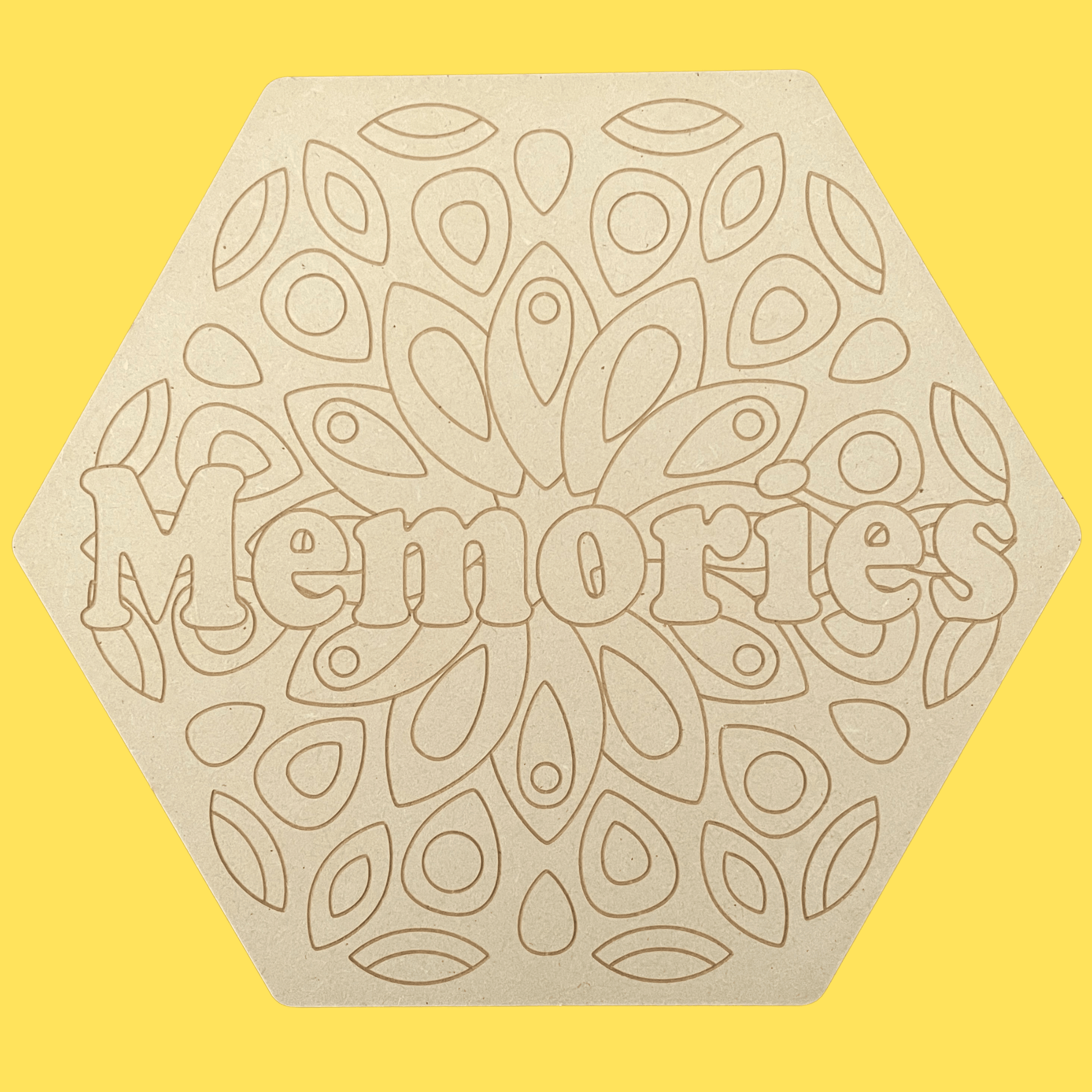 Family Deco Tiles Engraved Art Board Set
