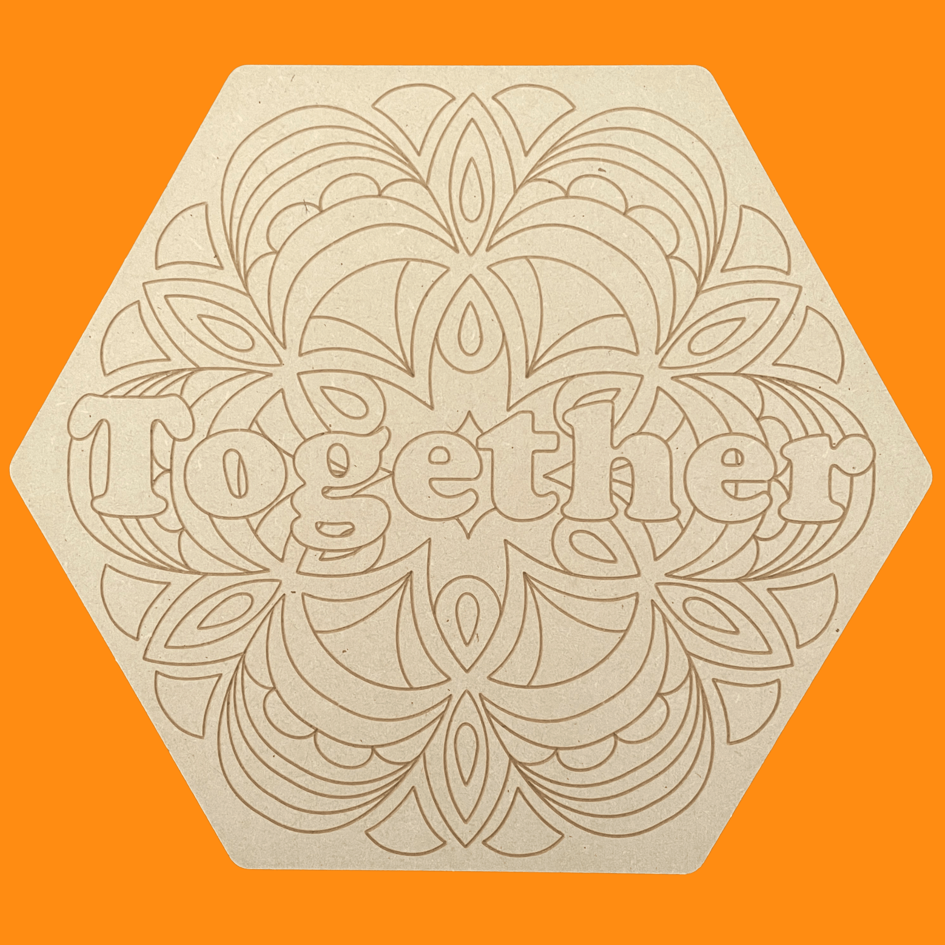Family Deco Tiles Engraved Art Board Set