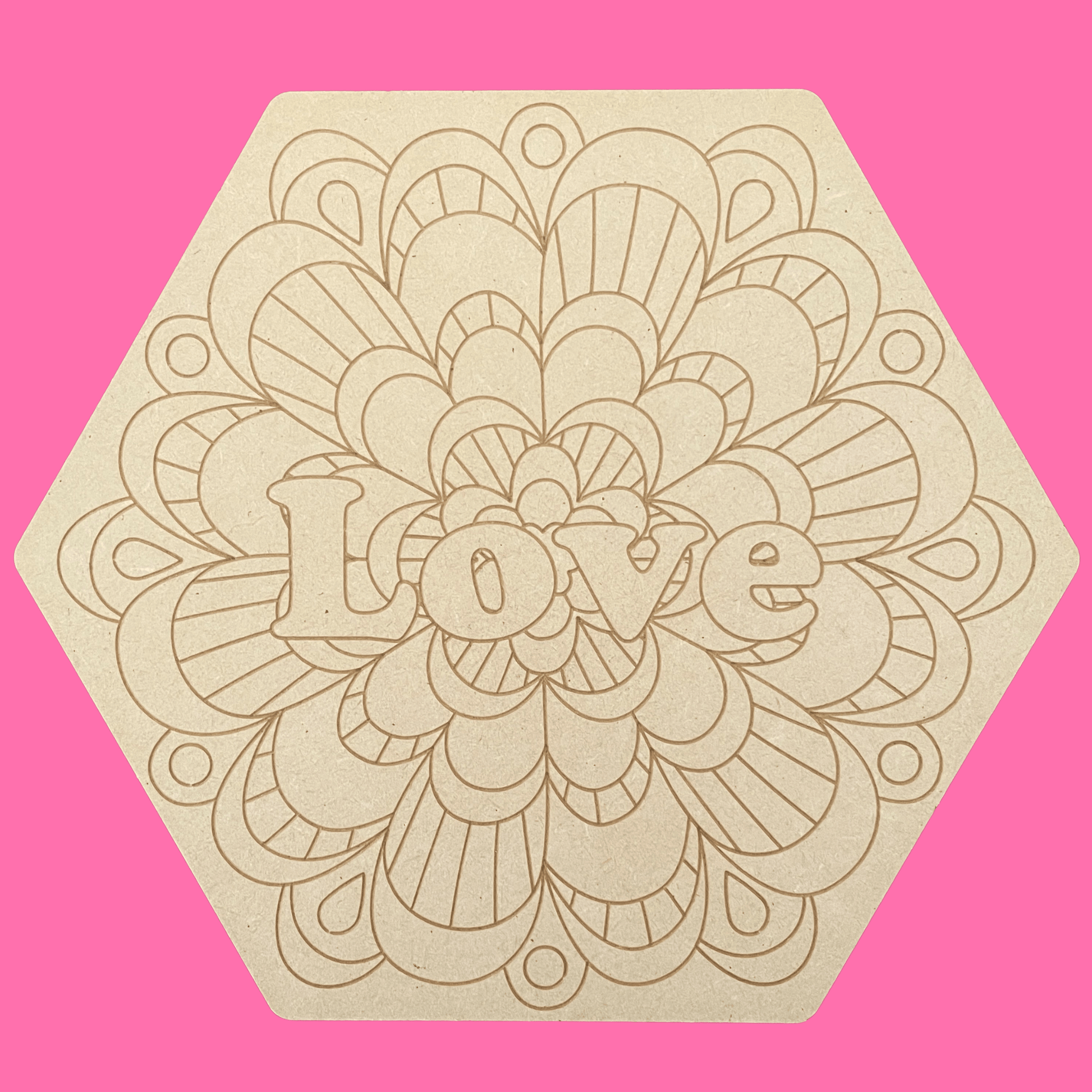 Family Deco Tiles Engraved Art Board Set