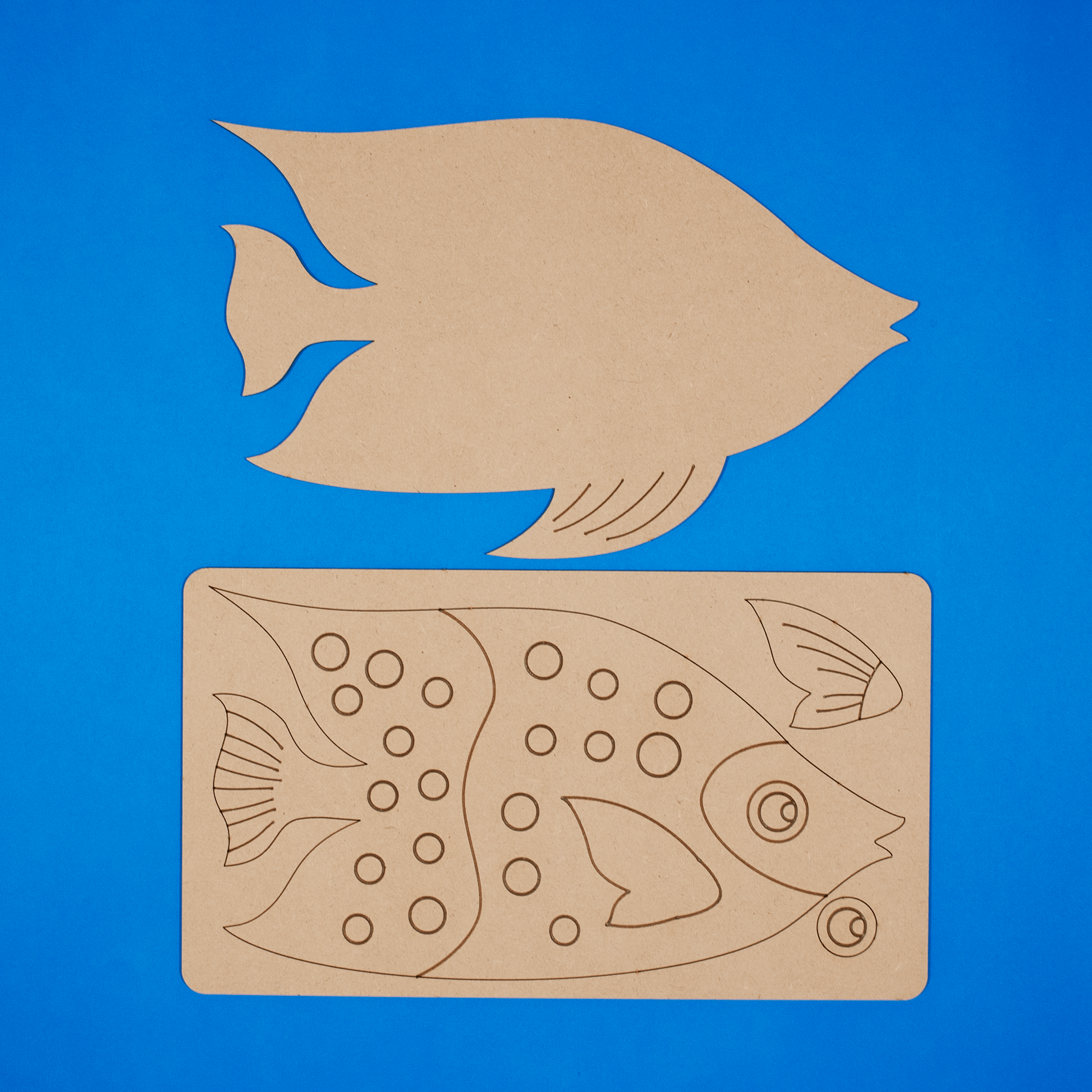Freckle Fish layered DIY Decor