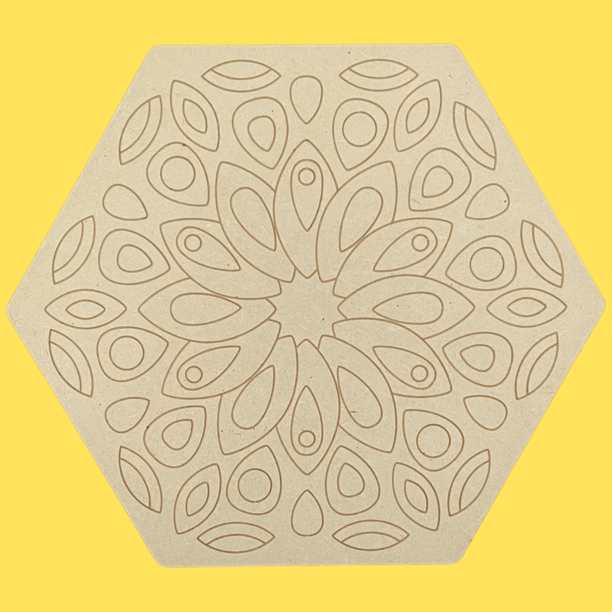 Flow Deco Tiles Engraved Art Board Set