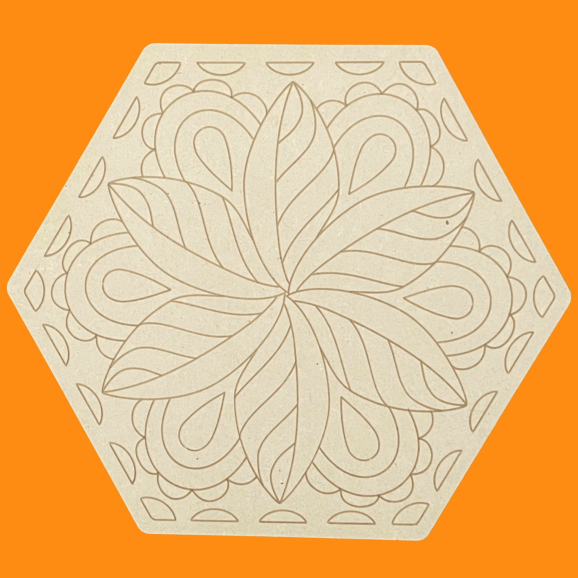 Flow Deco Tiles Engraved Art Board Set