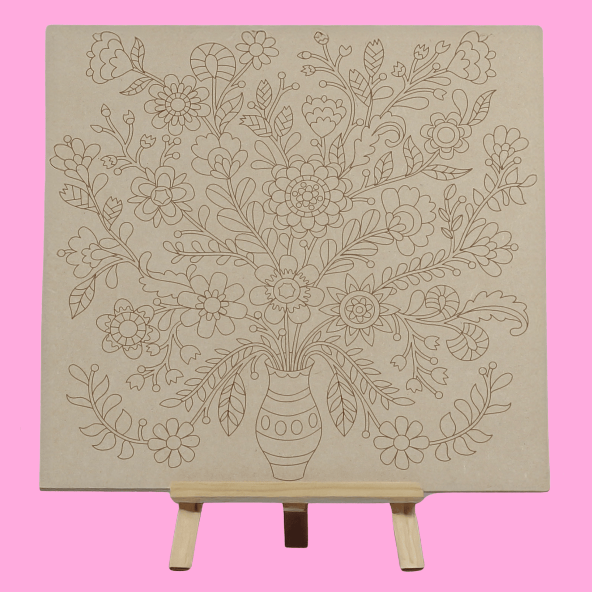 Folk Garden Engraved Art Boards