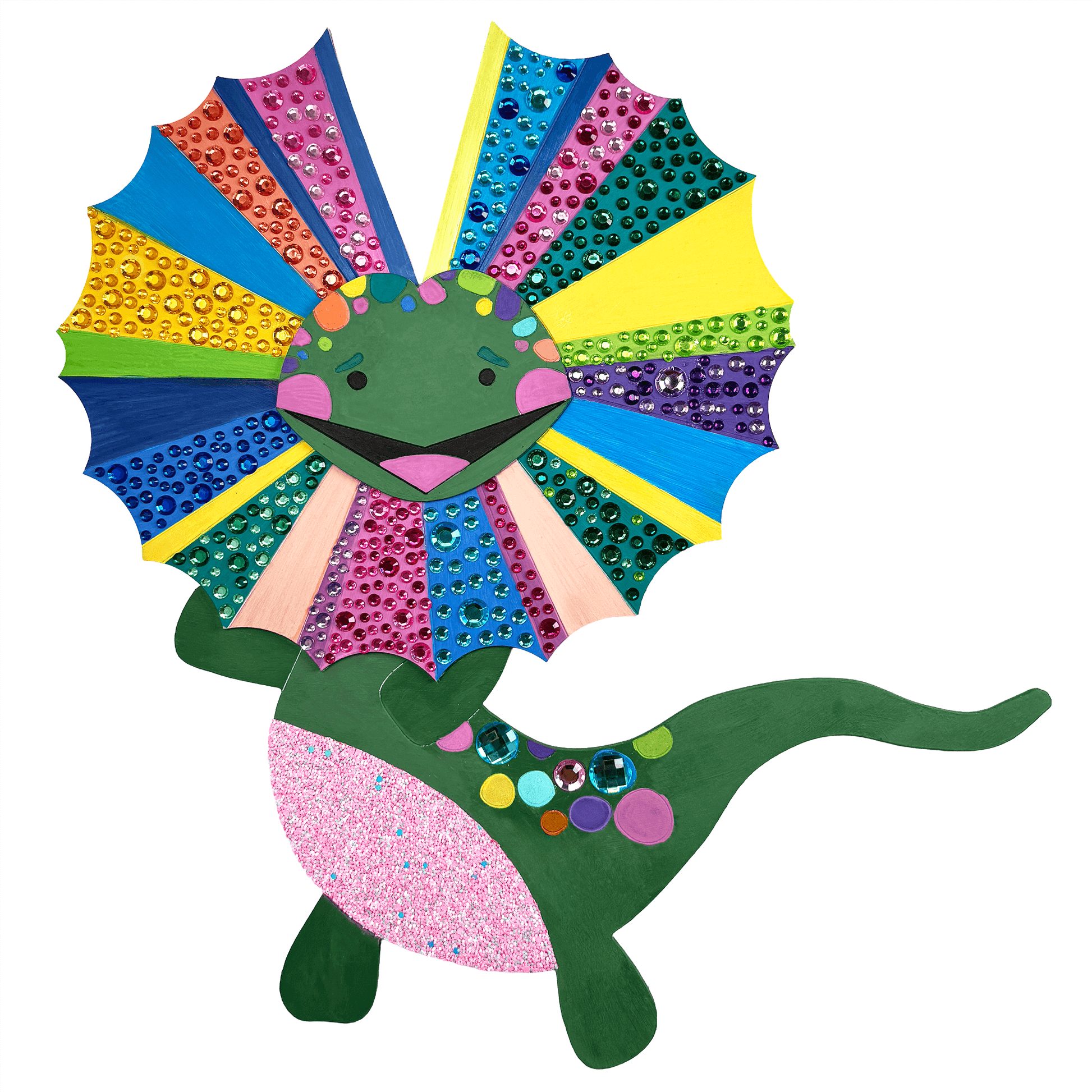 "Frankie" the Frilly Kutopia Kin Layered DIY Decor