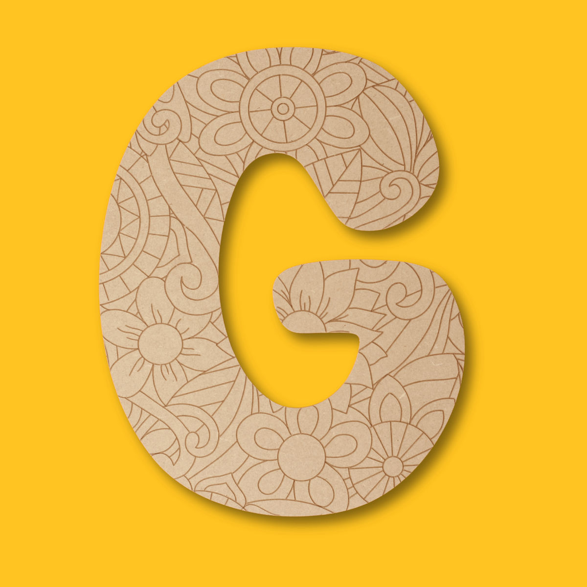 Statement Maker Letters & Numbers Engraved Art Board