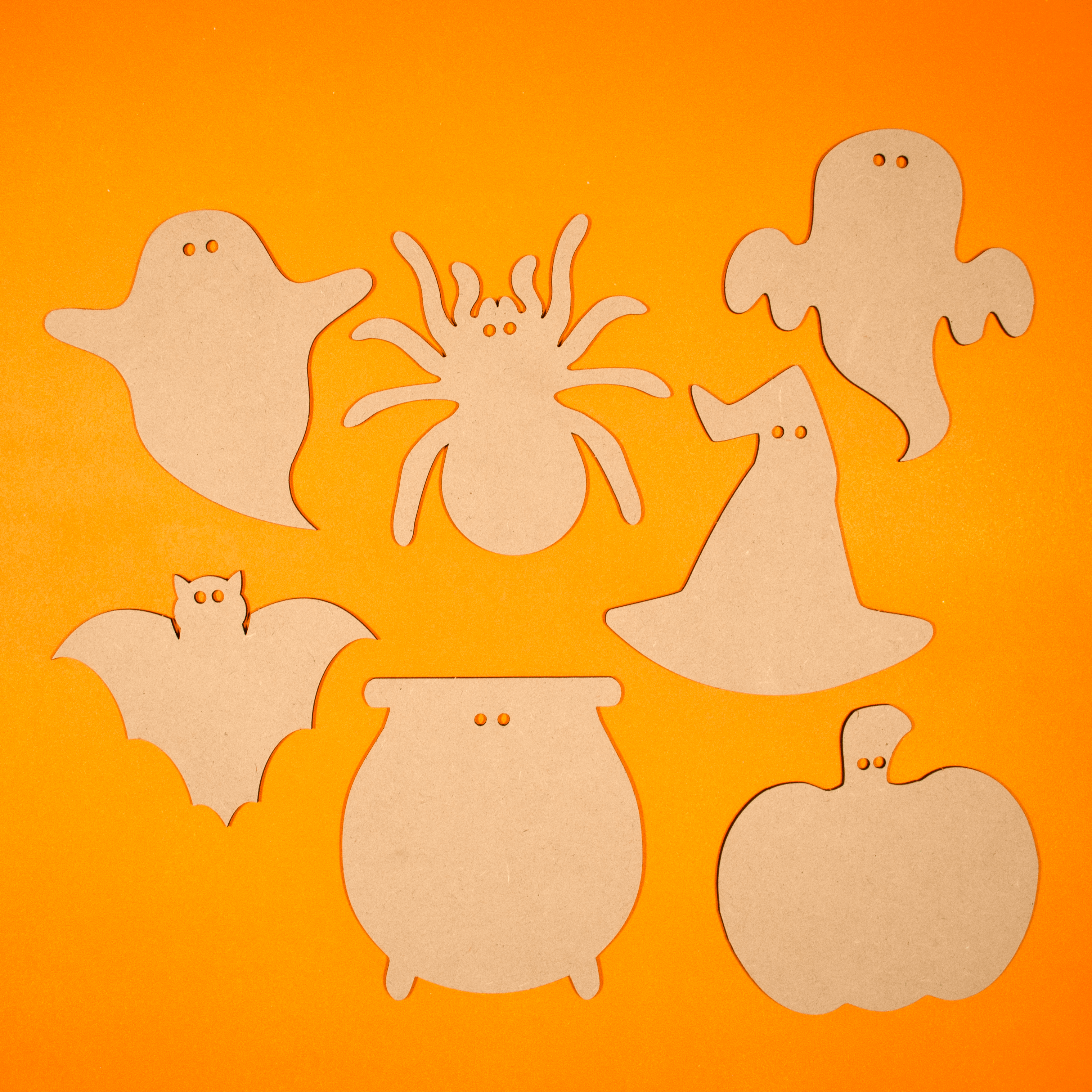 Creep It Crafty – Halloween Bunting Shapes - set of 7
