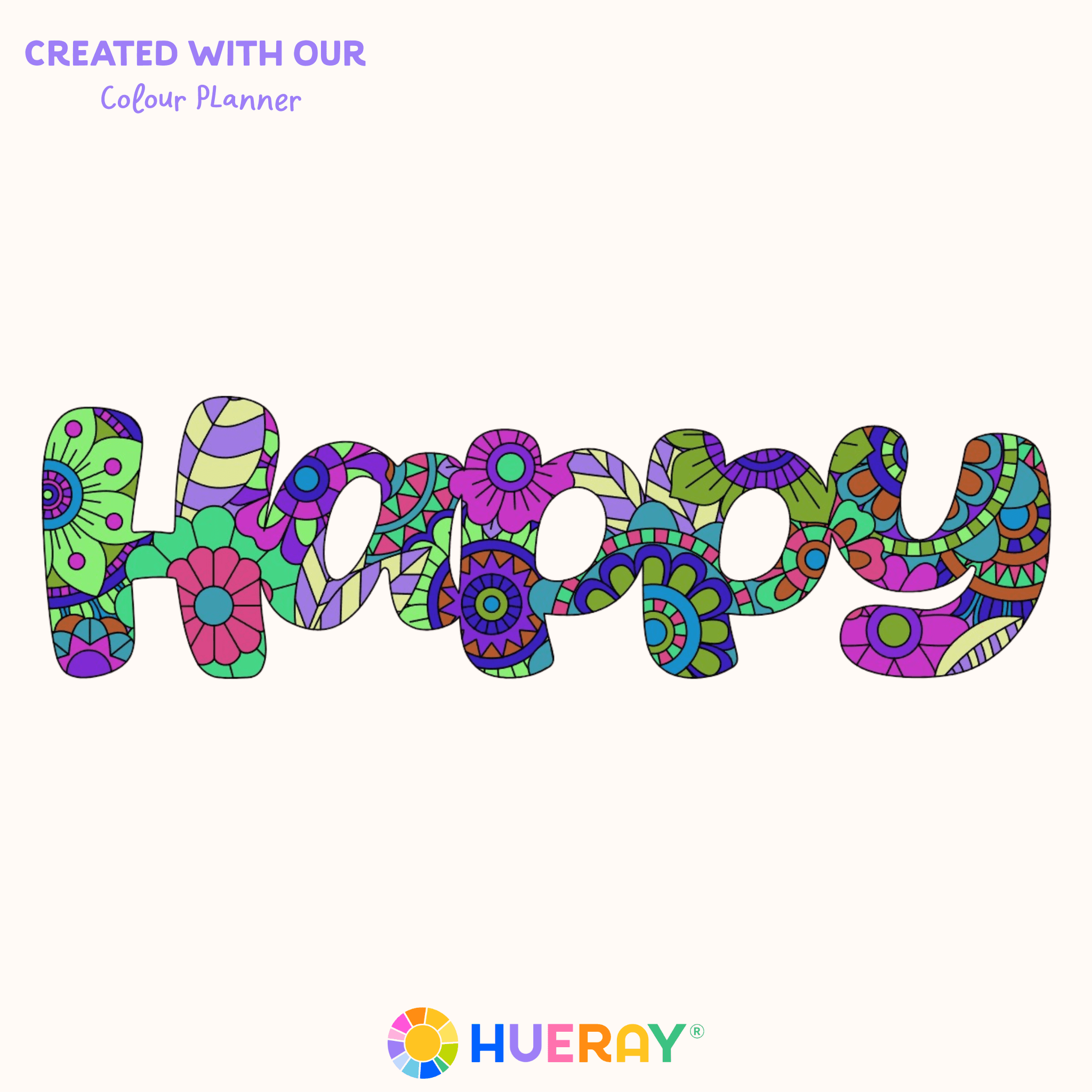 “Happy” Engraved MDF Art Board