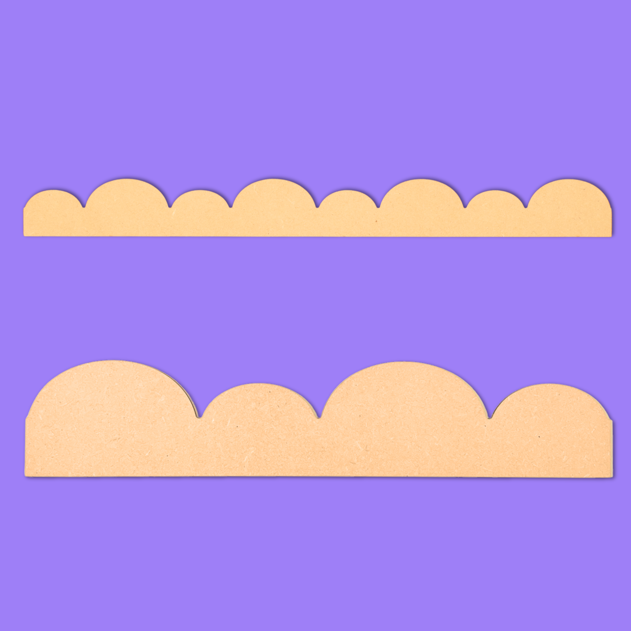Sunny Steps Scallop Edging - 5 Pack