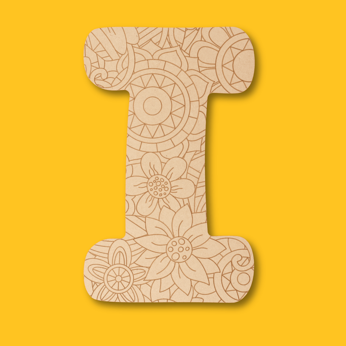 Statement Maker Letters & Numbers Engraved Art Board