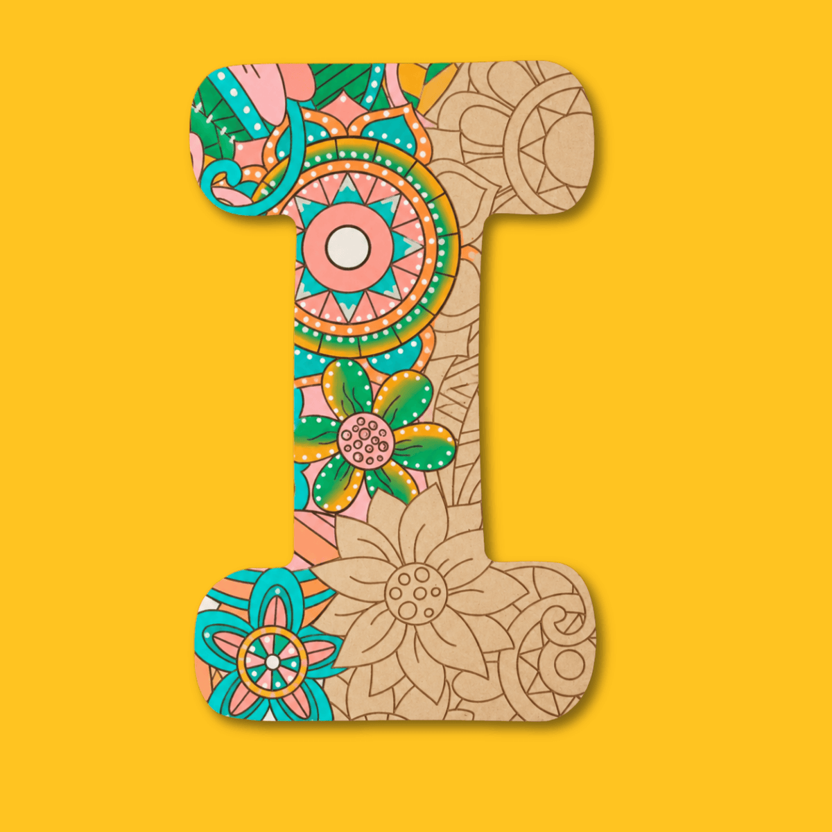 Statement Maker Letters & Numbers Engraved Art Board