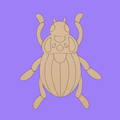 “Jewel” Beetle layered DIY Decor