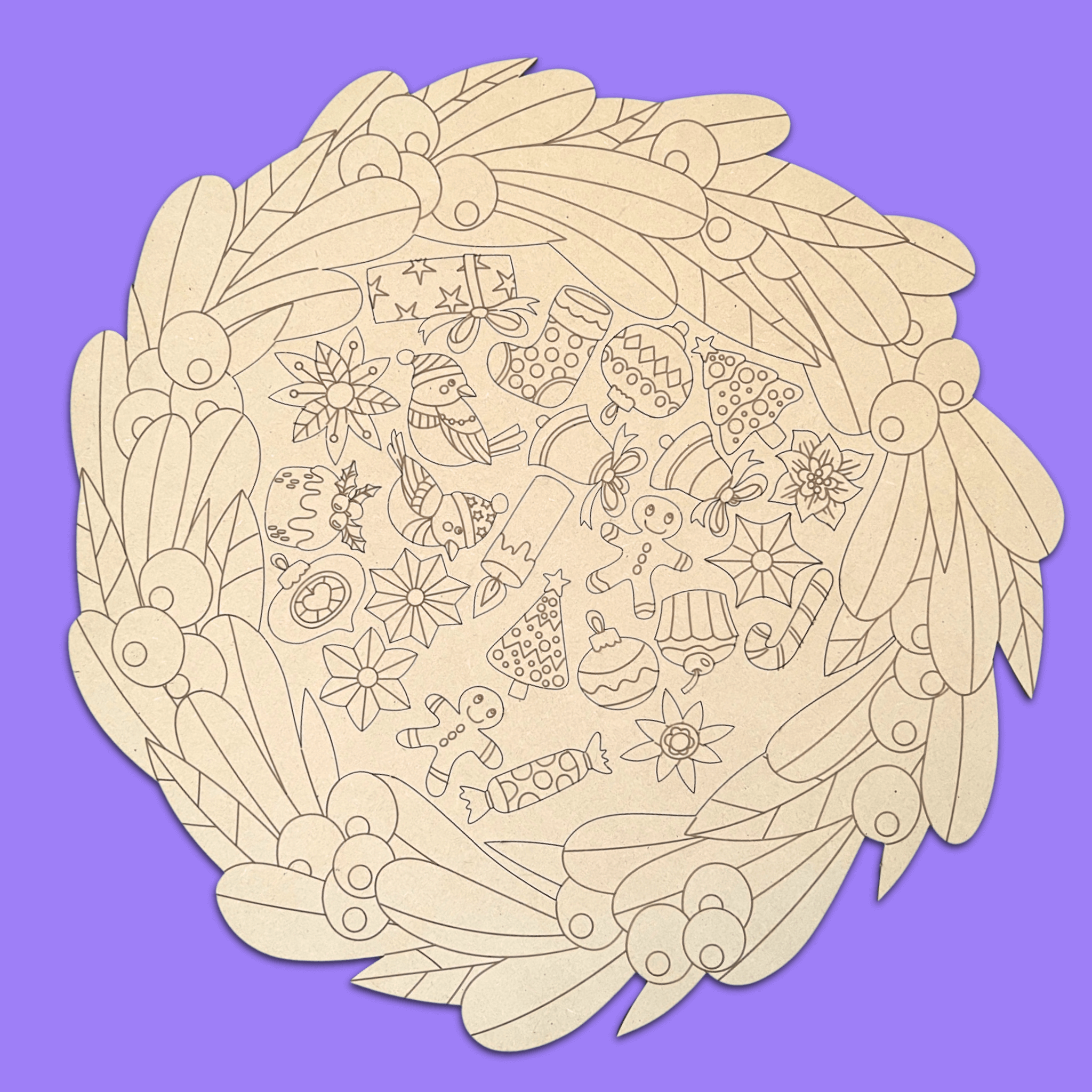 Jingle Jumble Advent Wreath