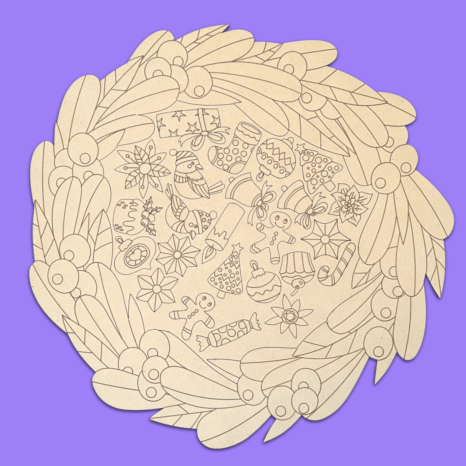 Jingle Jumble Advent Wreath