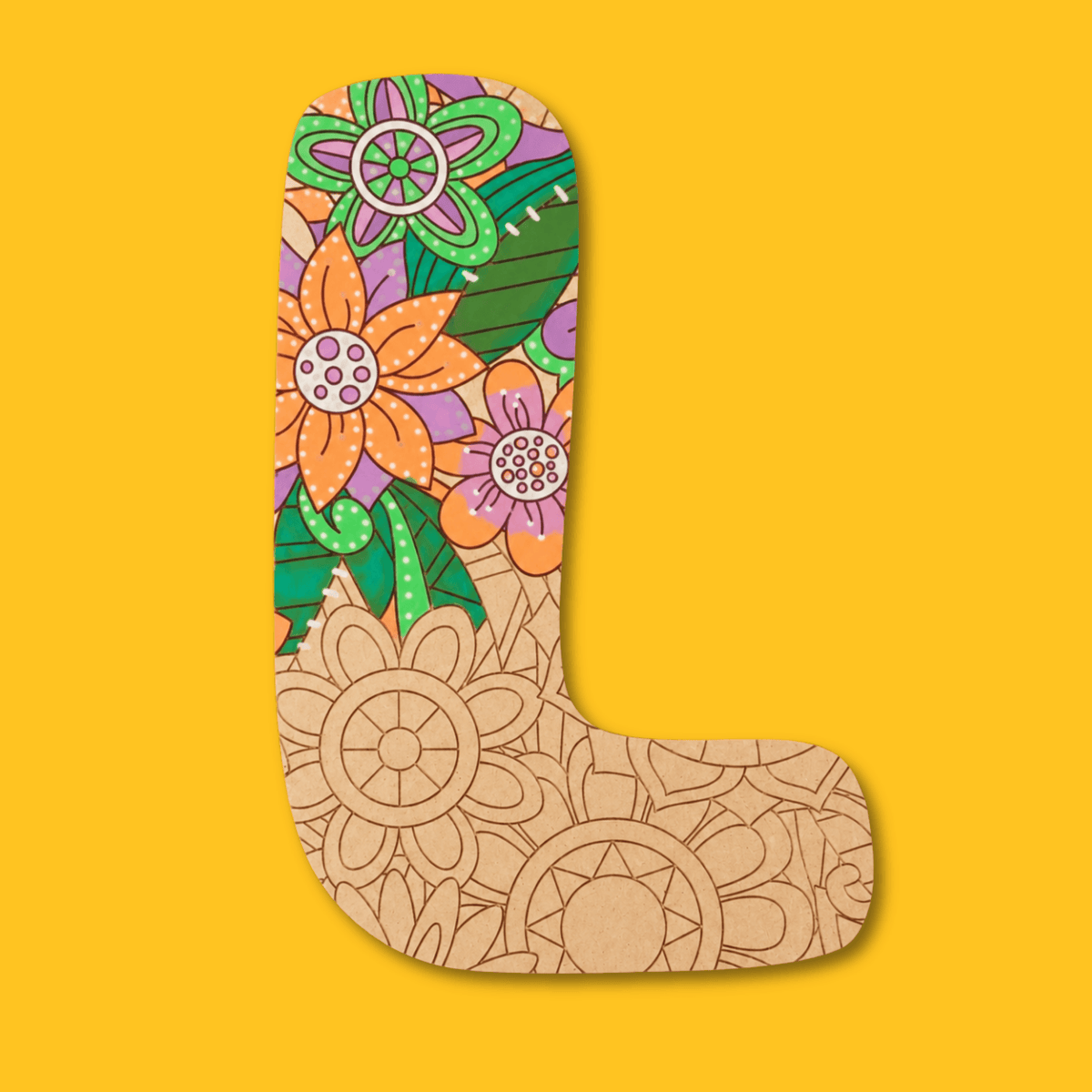 Statement Maker Letters & Numbers Engraved Art Board