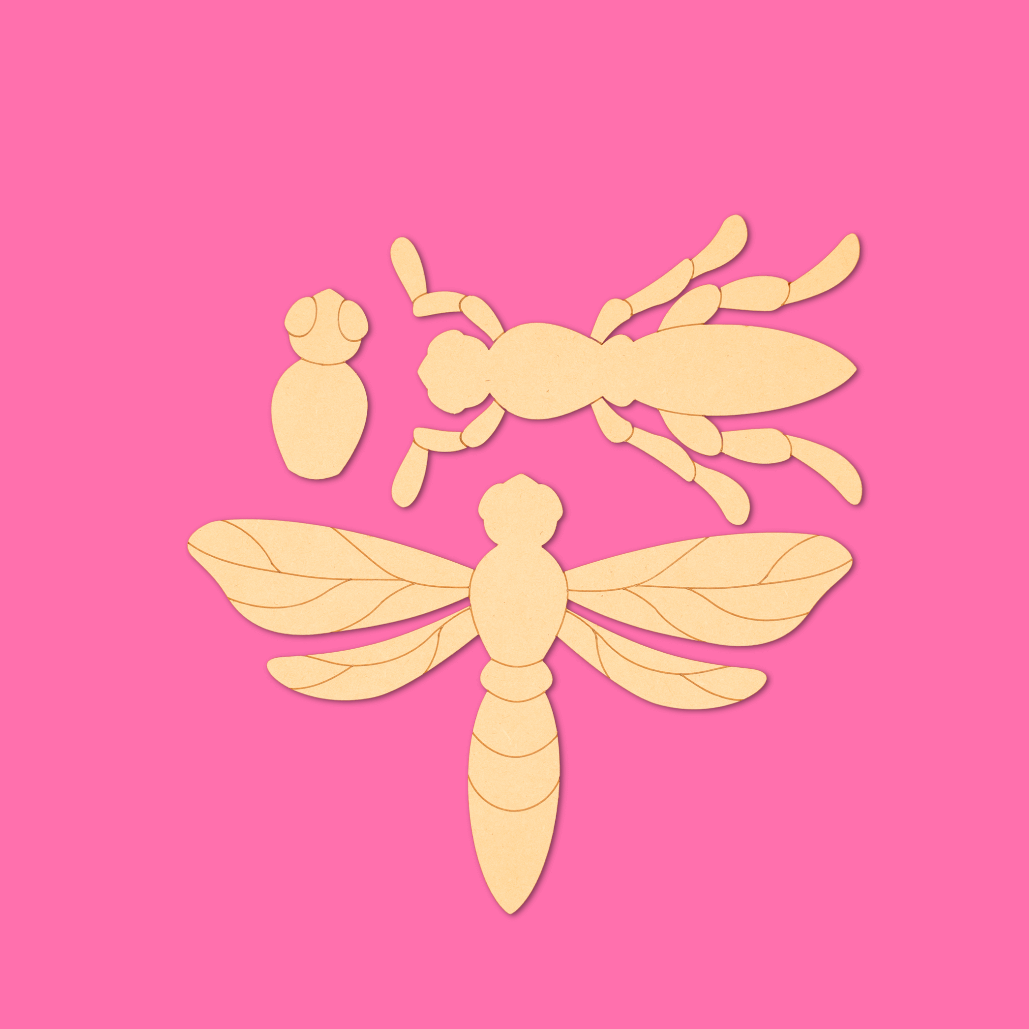 “Amber” Wasp layered DIY Decor