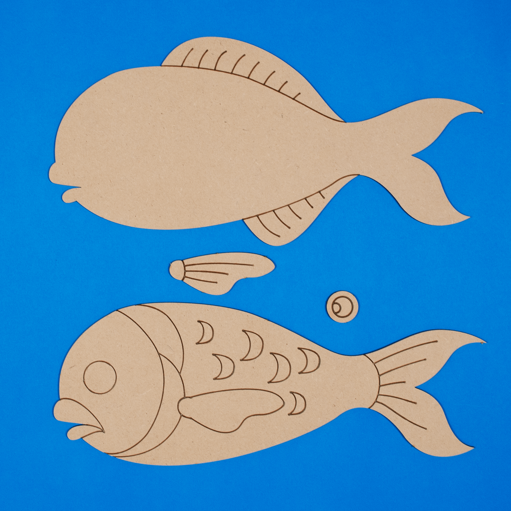 Moonfinn Fish layered DIY Decor