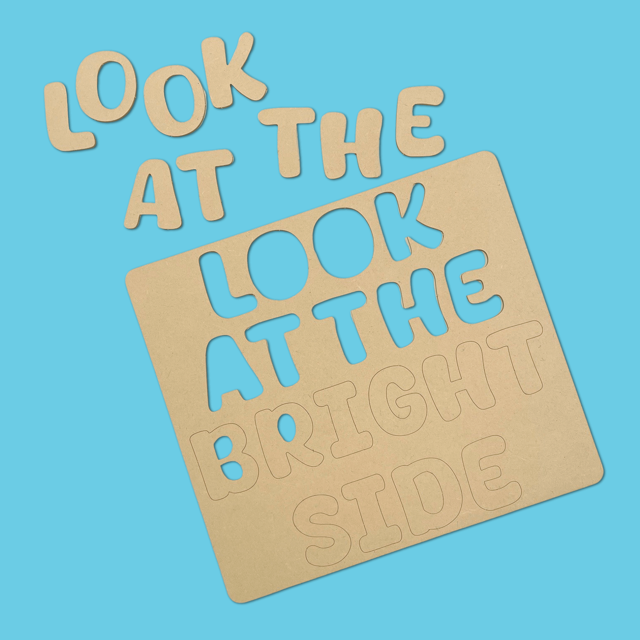 Look At The Bright SIde Quote