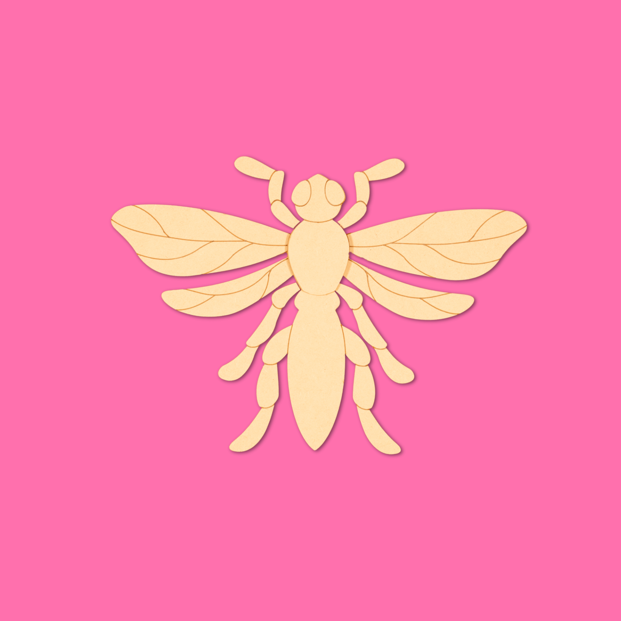 “Amber” Wasp layered DIY Decor