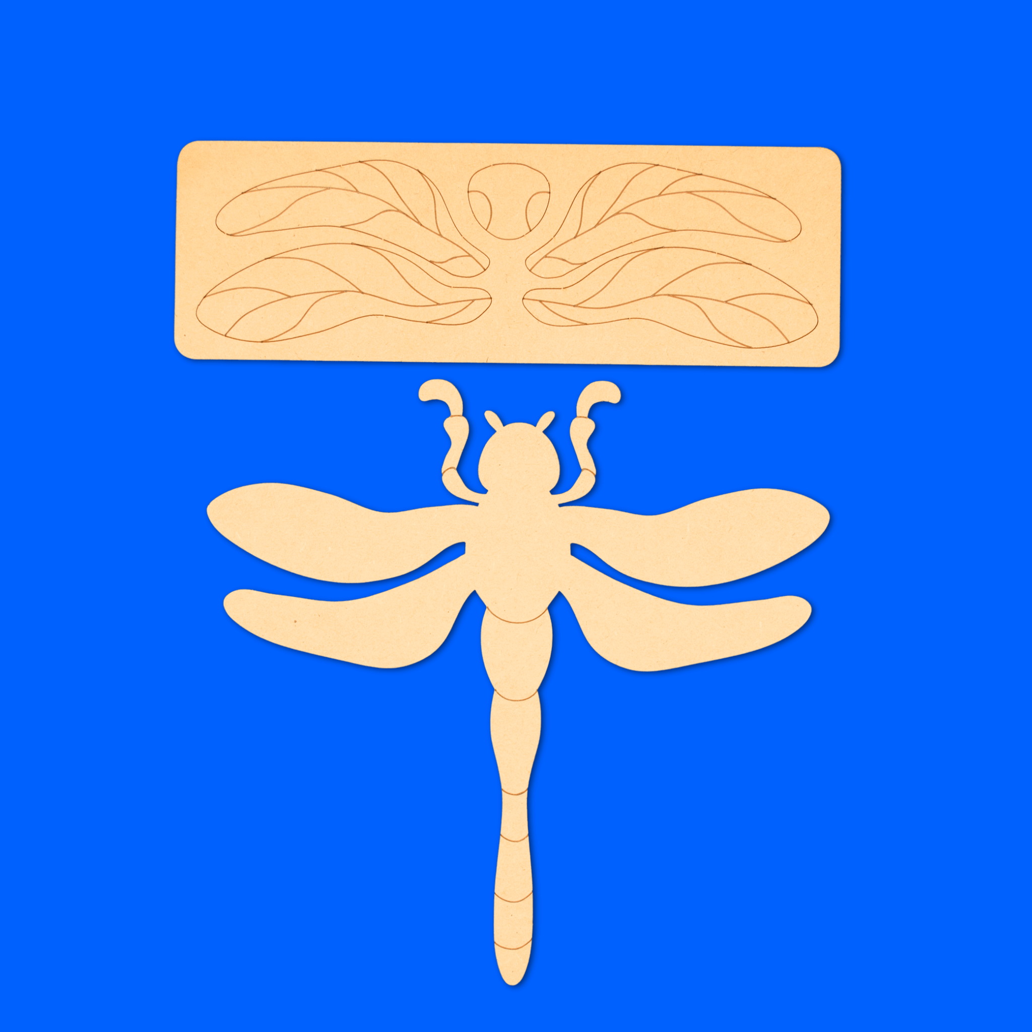 “Indi” Dragonfly layered DIY Decor