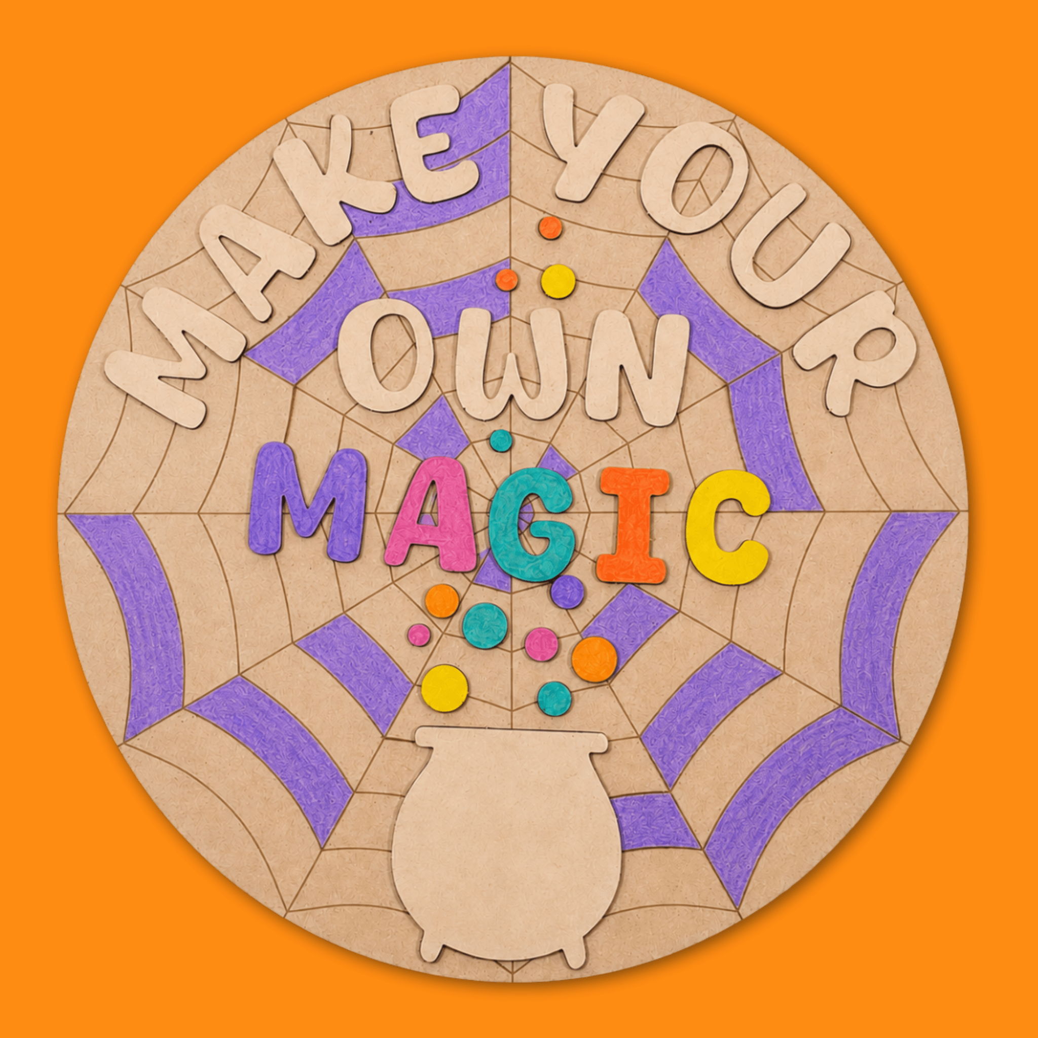 Make Your Own Magic Art Board & Press Out Details