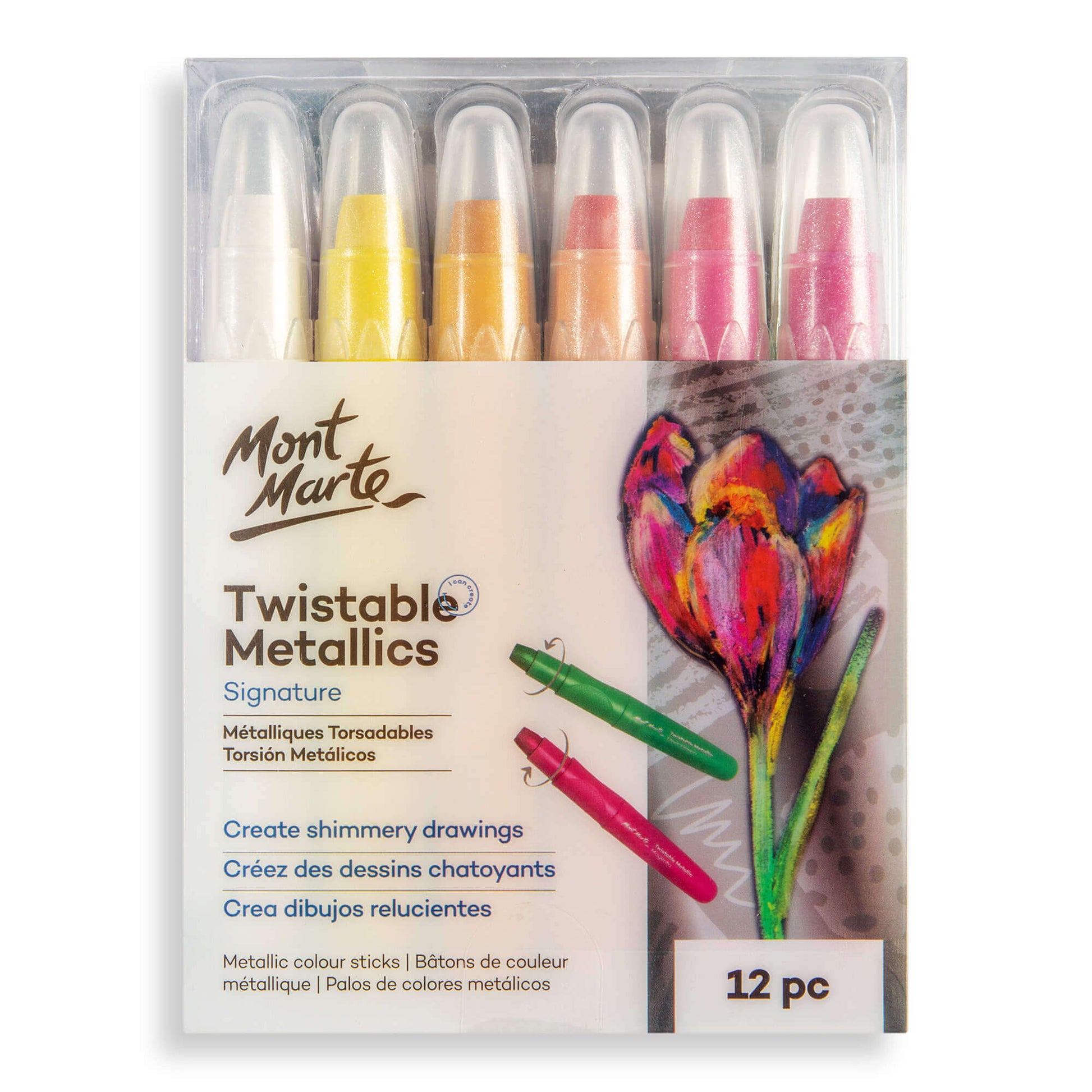 Twistable Metallics Signature 12pc