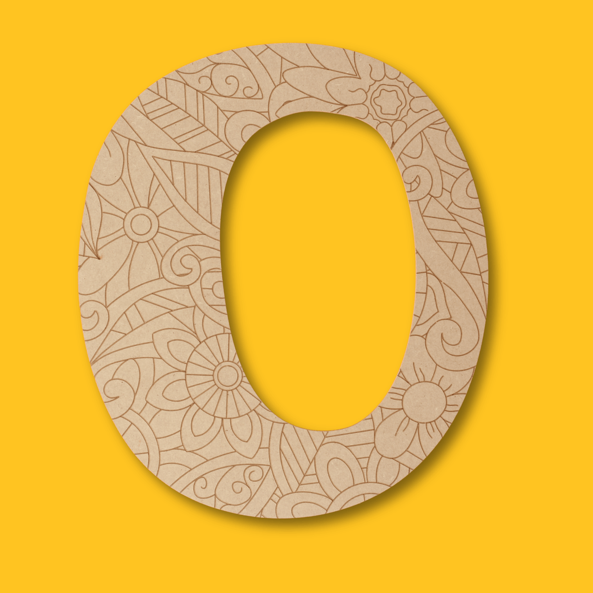 Statement Maker Letters & Numbers Engraved Art Board