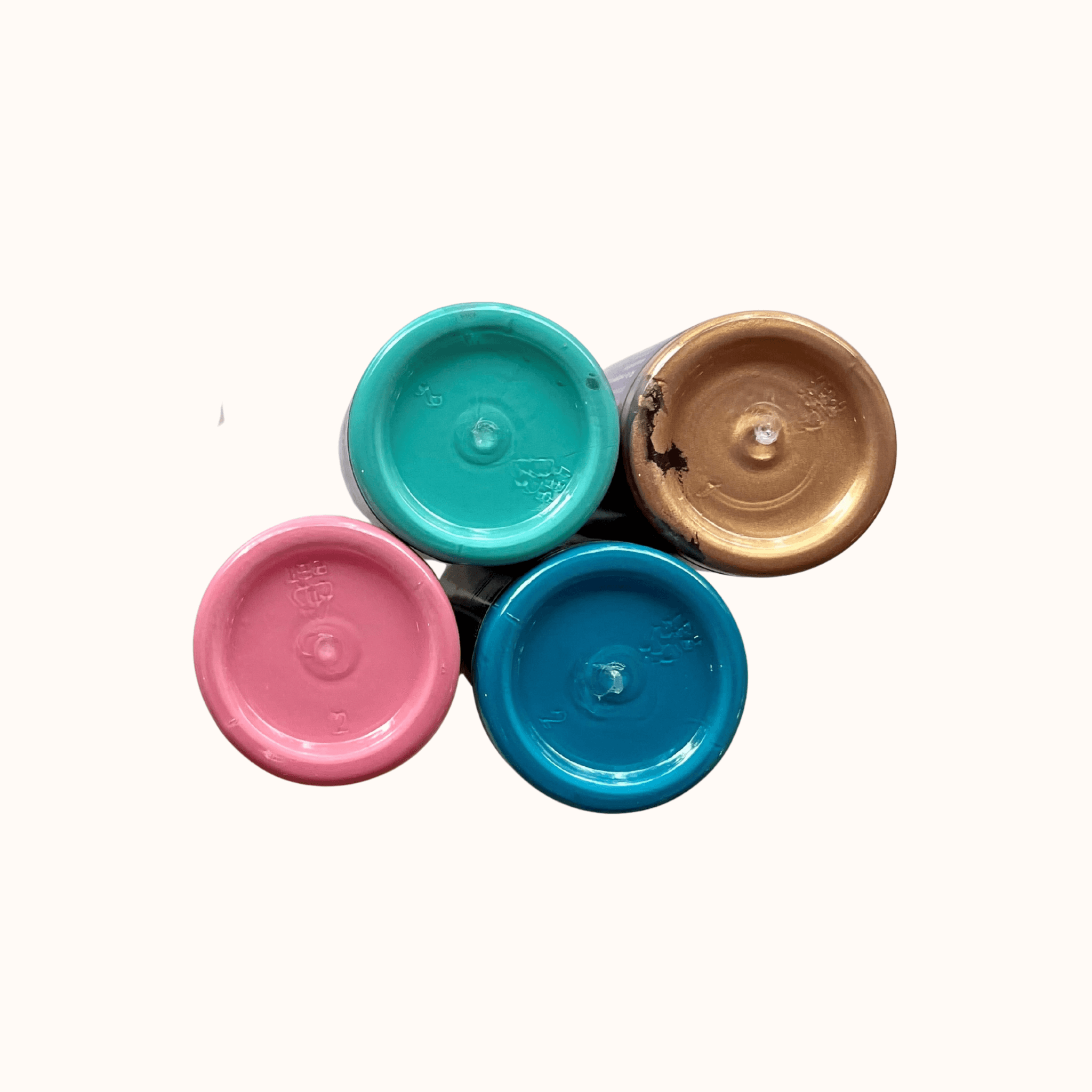 Pouring Acrylic Paint Set Premium 4pc x 60ml - Flamingo