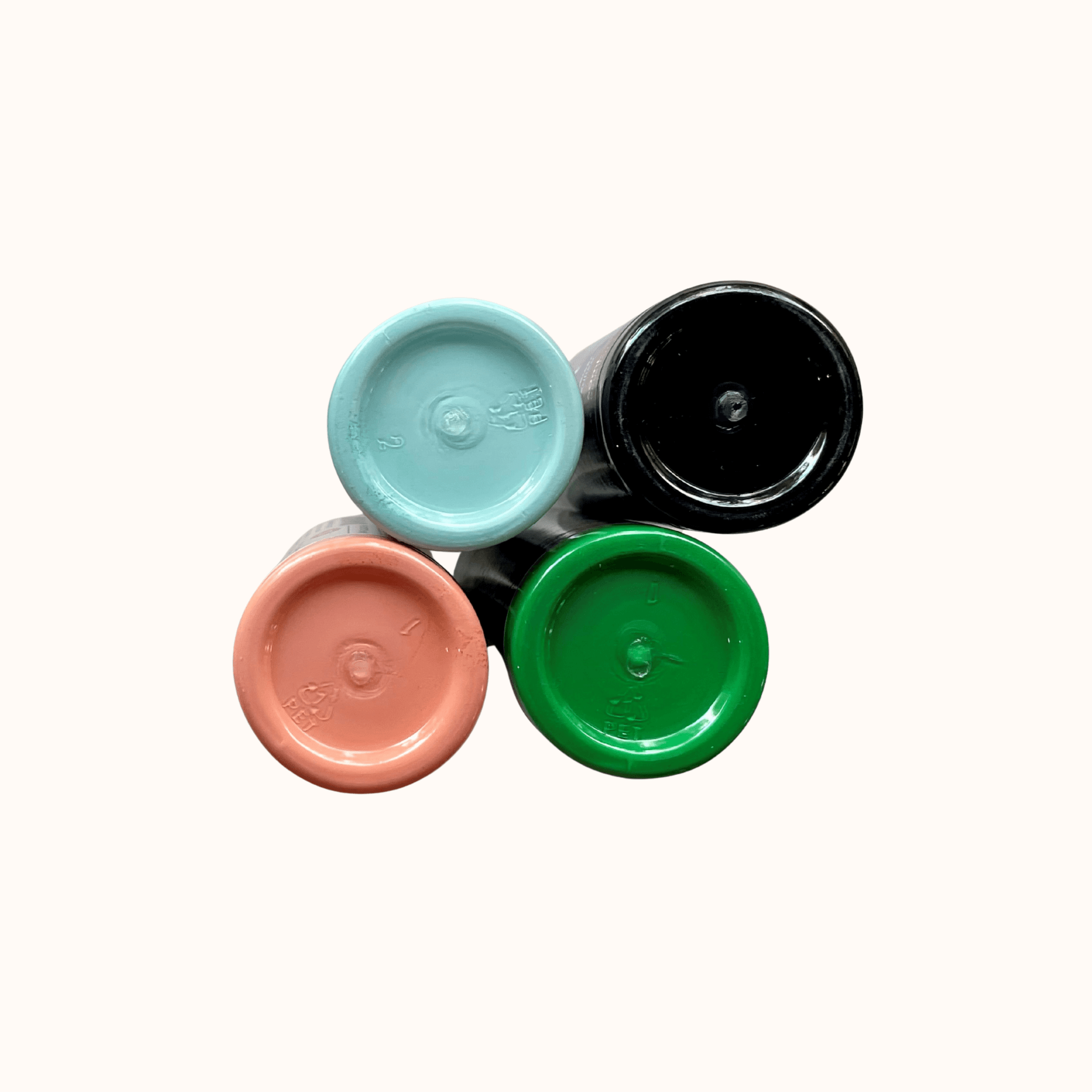 Pouring Acrylic Paint Set Premium 4pc x 60ml -Rainforest