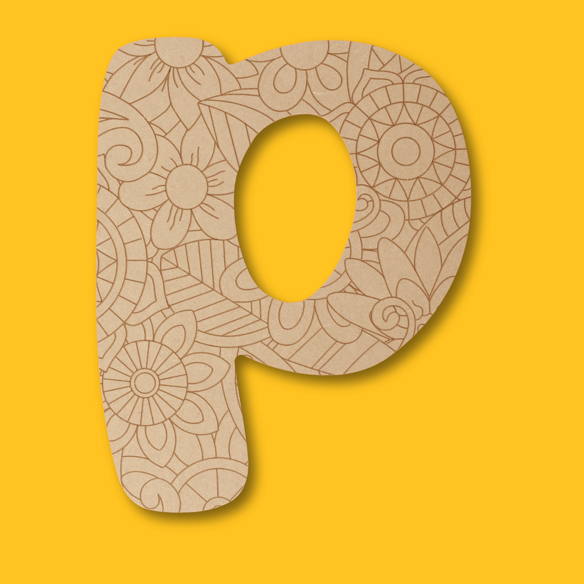Statement Maker Letters & Numbers Engraved Art Board