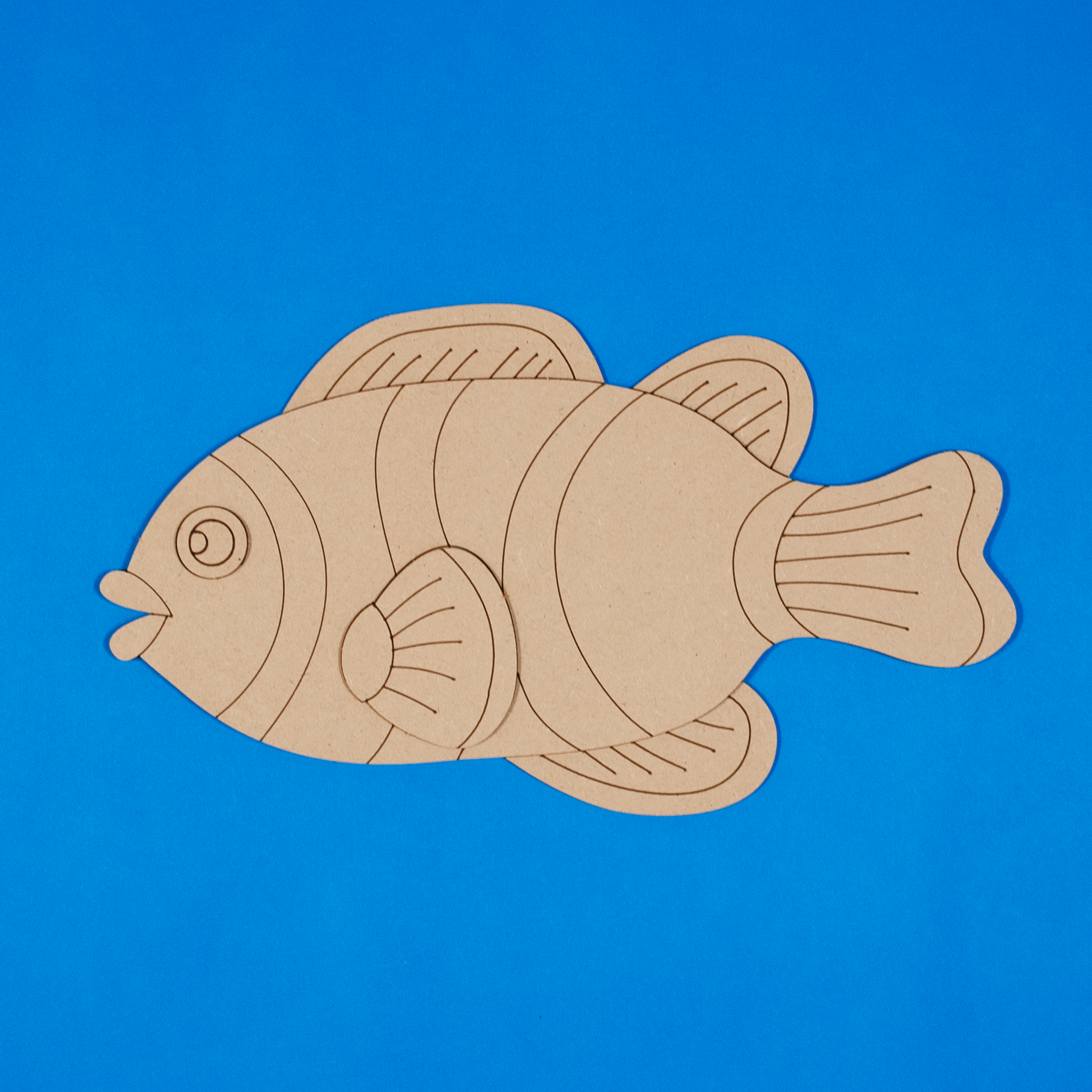 Pogo Fish layered DIY Decor