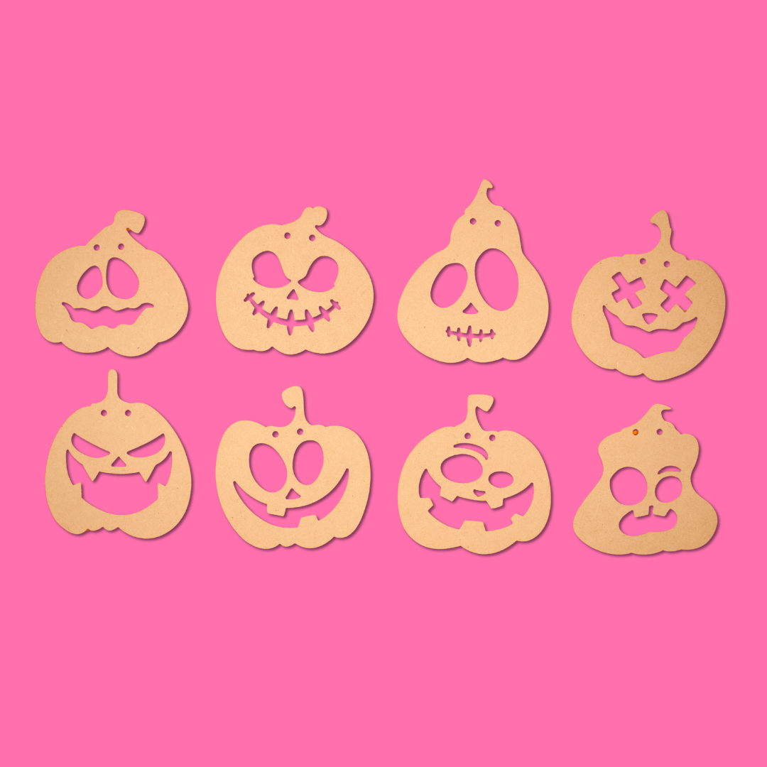 Pumpkin Parade Bunting - set of 8