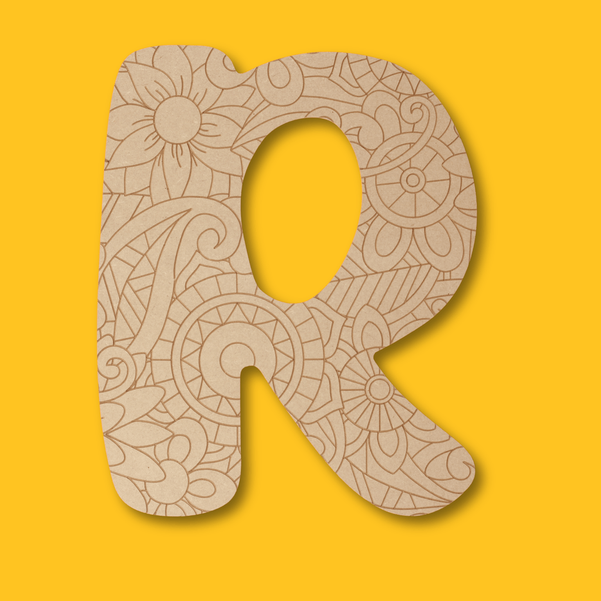 Statement Maker Letters & Numbers Engraved Art Board