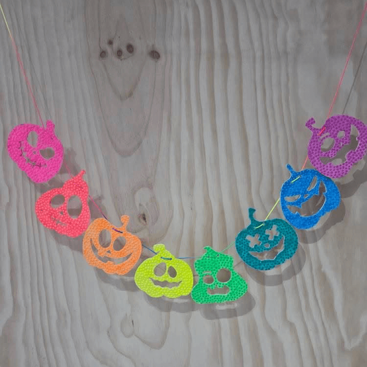Pumpkin Parade Bunting - set of 8