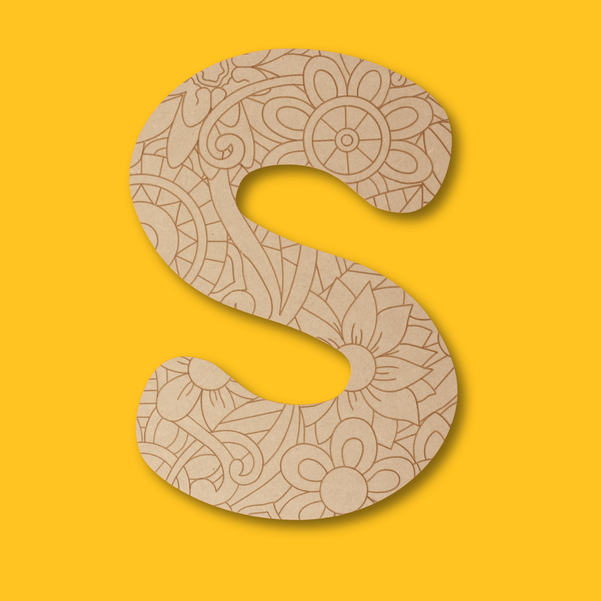 Statement Maker Letters & Numbers Engraved Art Board