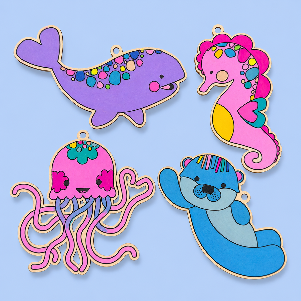 Kutopia Keepers  Sea of Wonder Set of 4